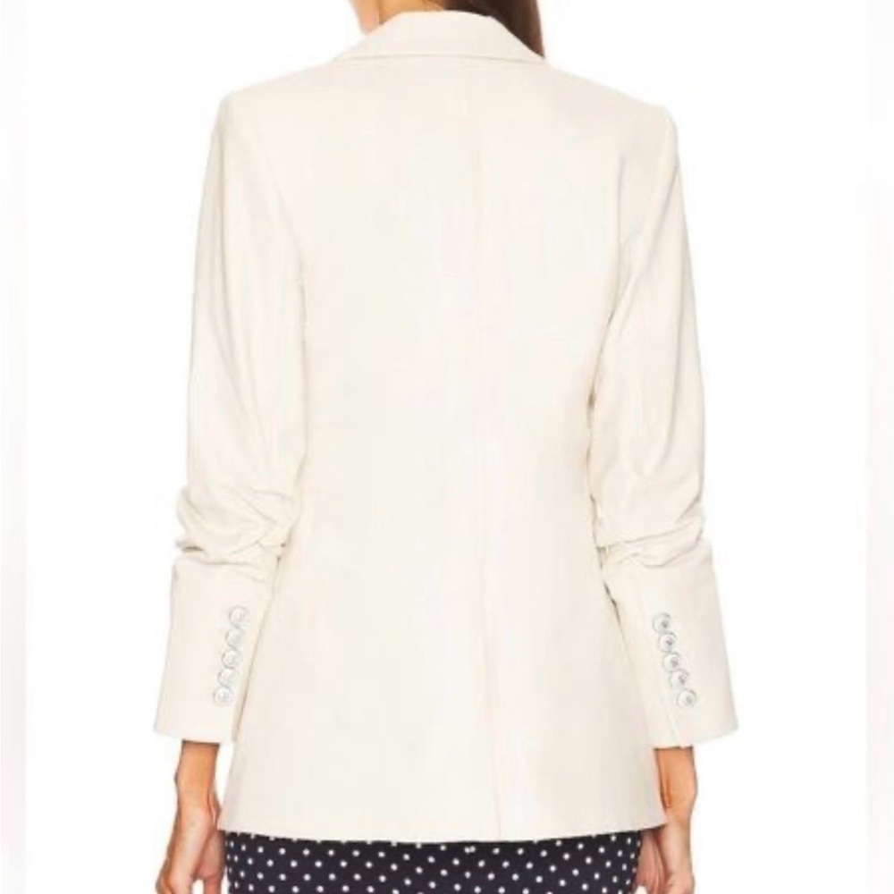 Veronica Beard Beacon Cream/Ivory Double-Breasted Blazer Size 2 - Picture 3 of 7